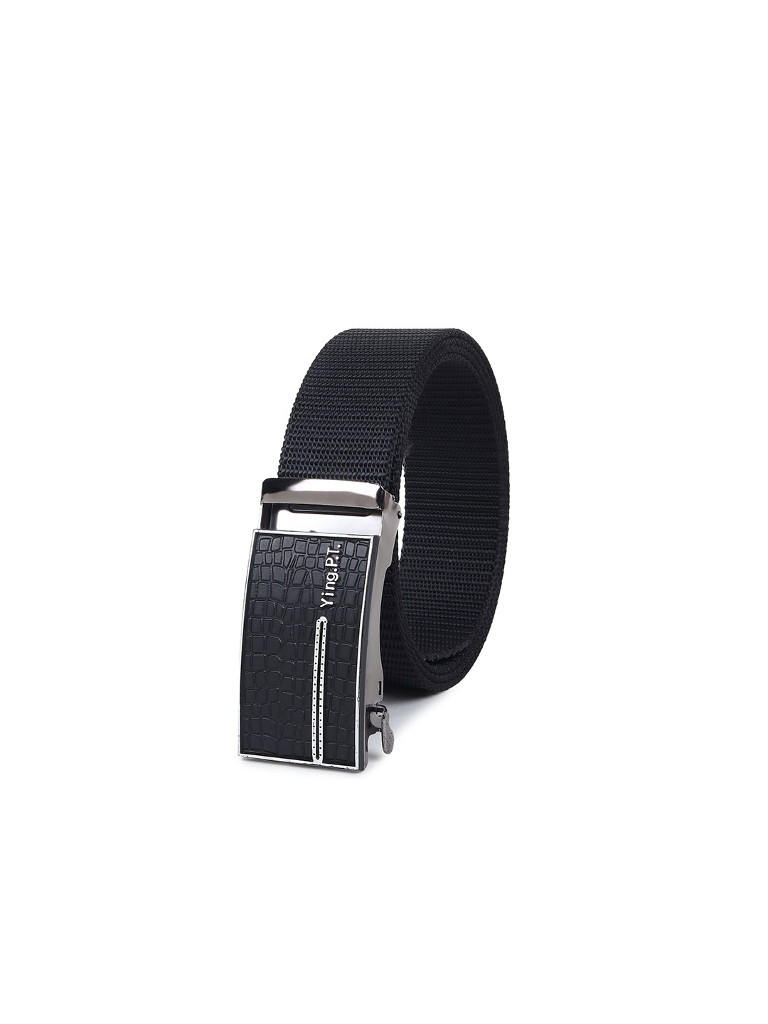 

Metronaut Men Textured Formal Belt, Black