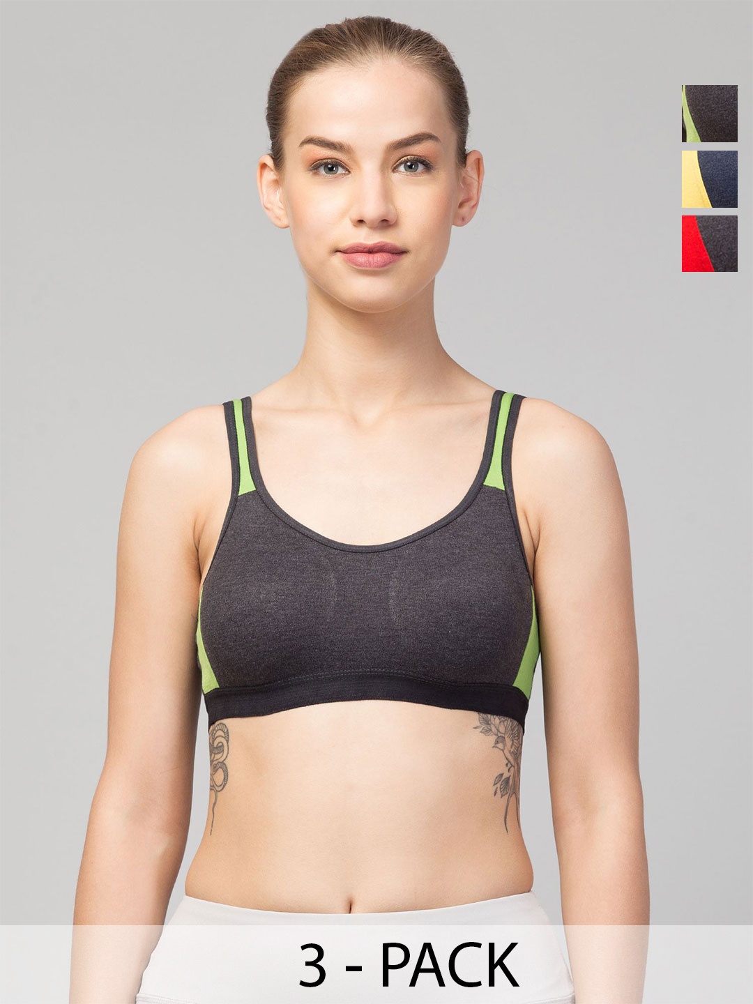 

CKARFE Bra Full Coverage, Green