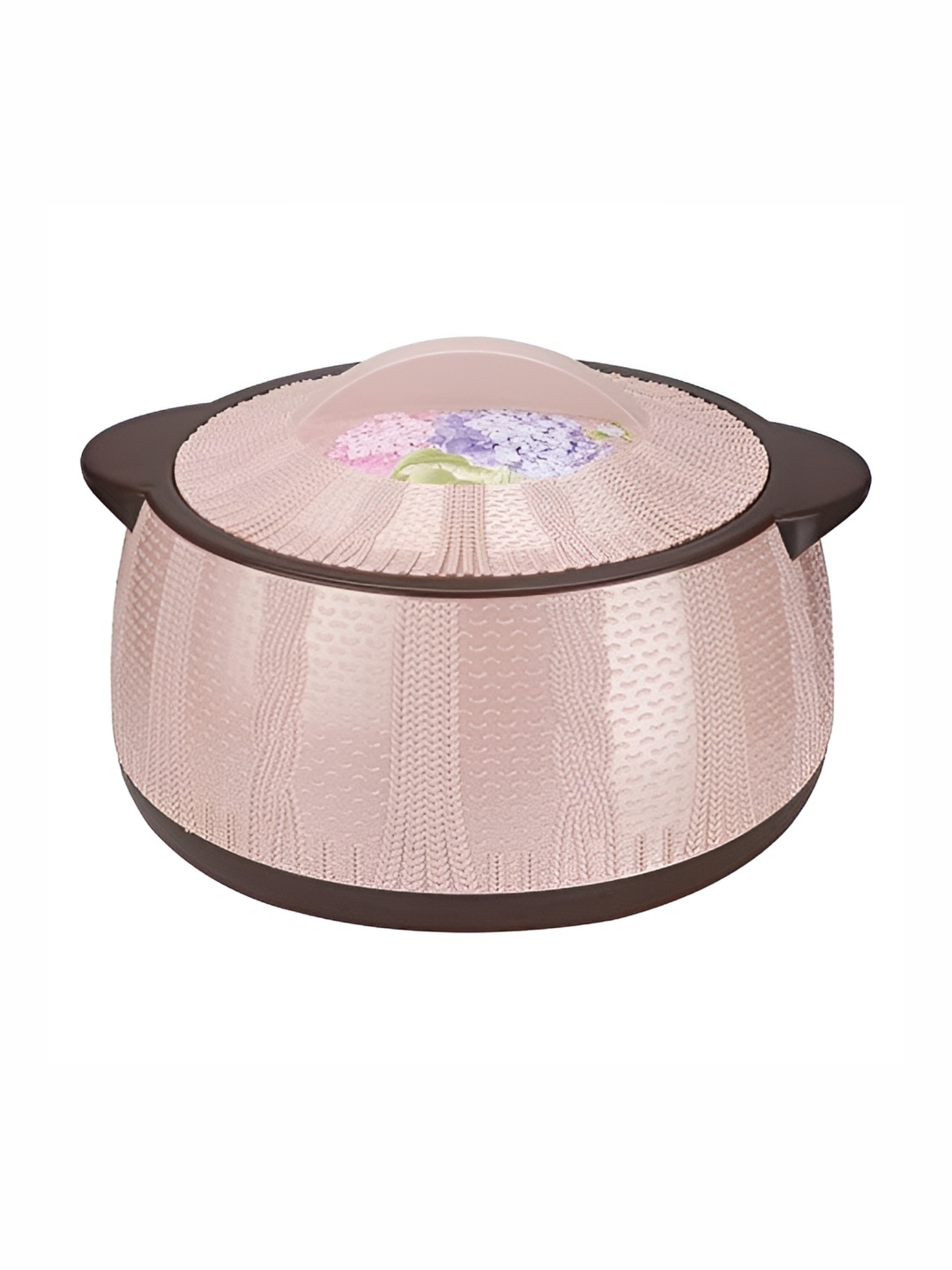 

Nayasa Finesta Knits Deluxe Beige Inner Stainless Steel Insulated Casserole 2.5L