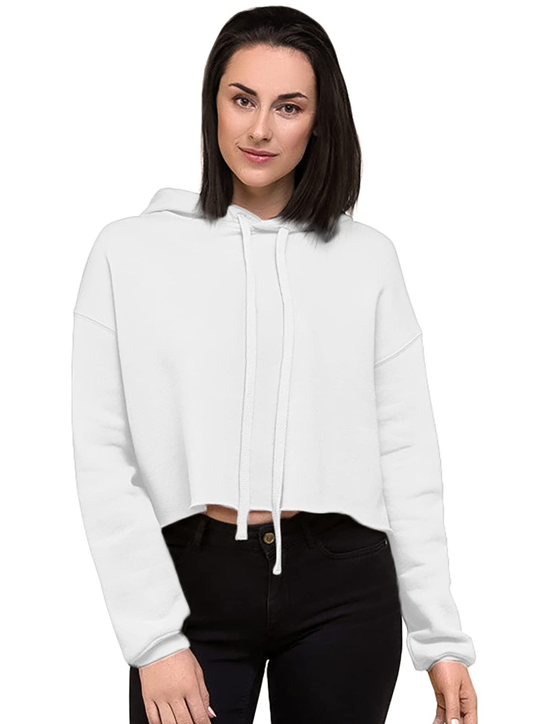 

NOTWILD Women Hooded Sweatshirt, White