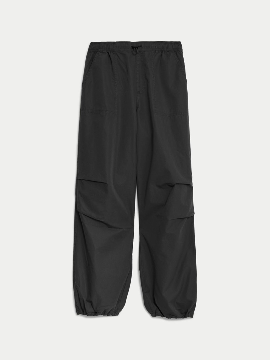 

Marks & Spencer Women High-Rise Trousers, Black