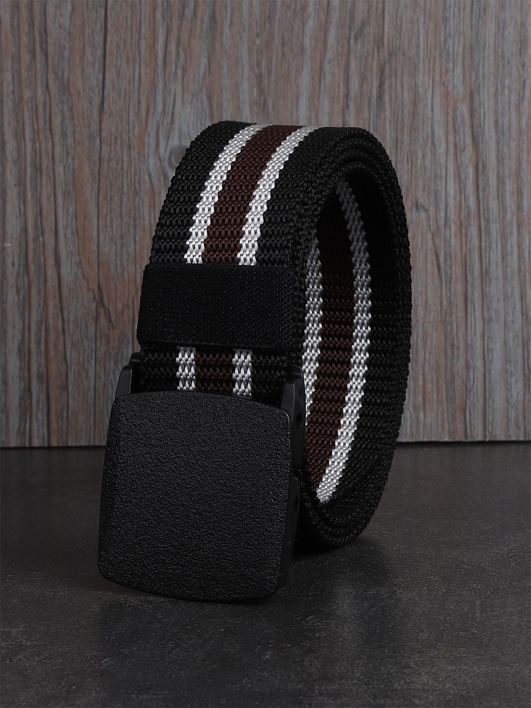 

Metronaut Men Textured Formal Belt, White