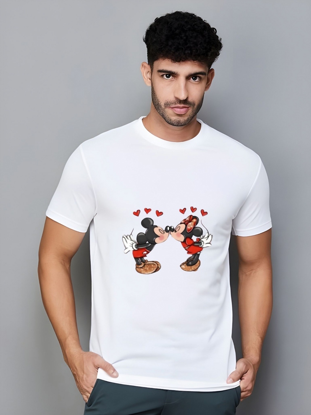 

Krimmple Men T-shirt, White