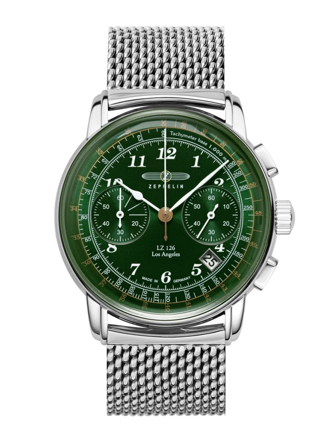 

ZEPPELIN Men Analogue Multi Function Watch 7614M4, Green