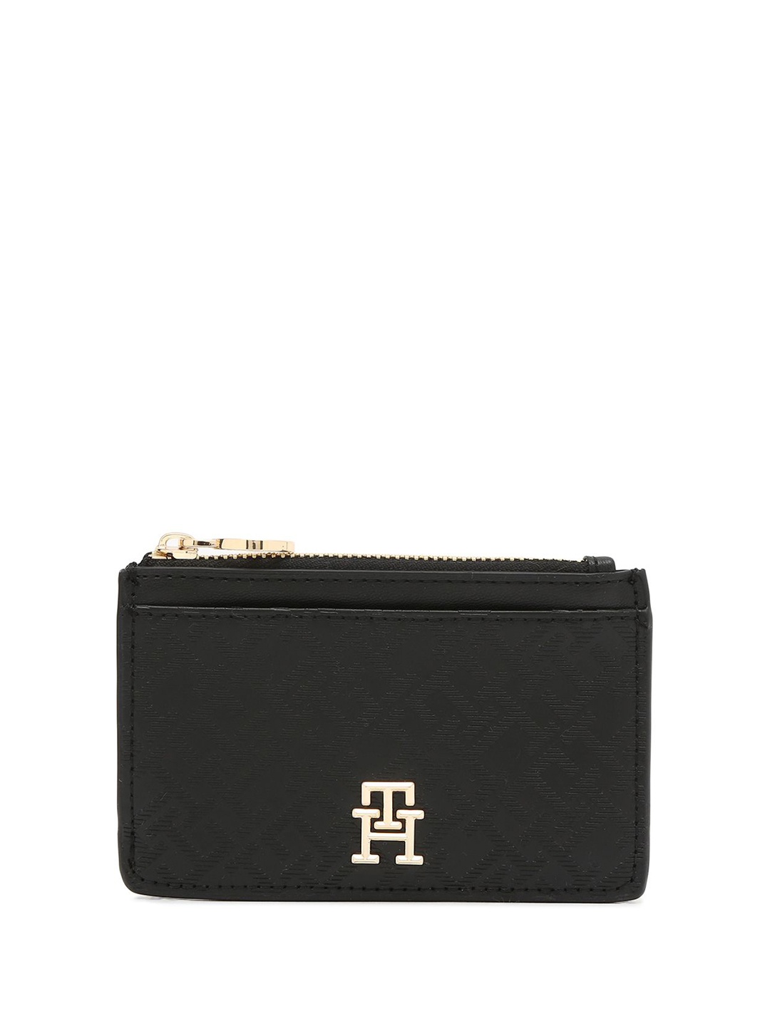 

Tommy Hilfiger Women PU Card Holder, Black