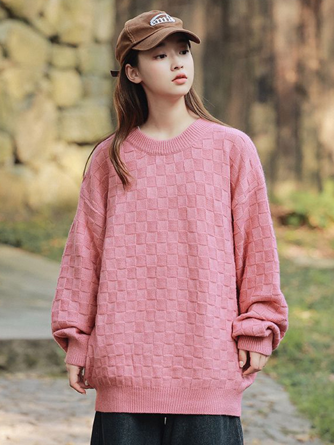 

StyleCast x Revolte Men Longline Pullover, Pink