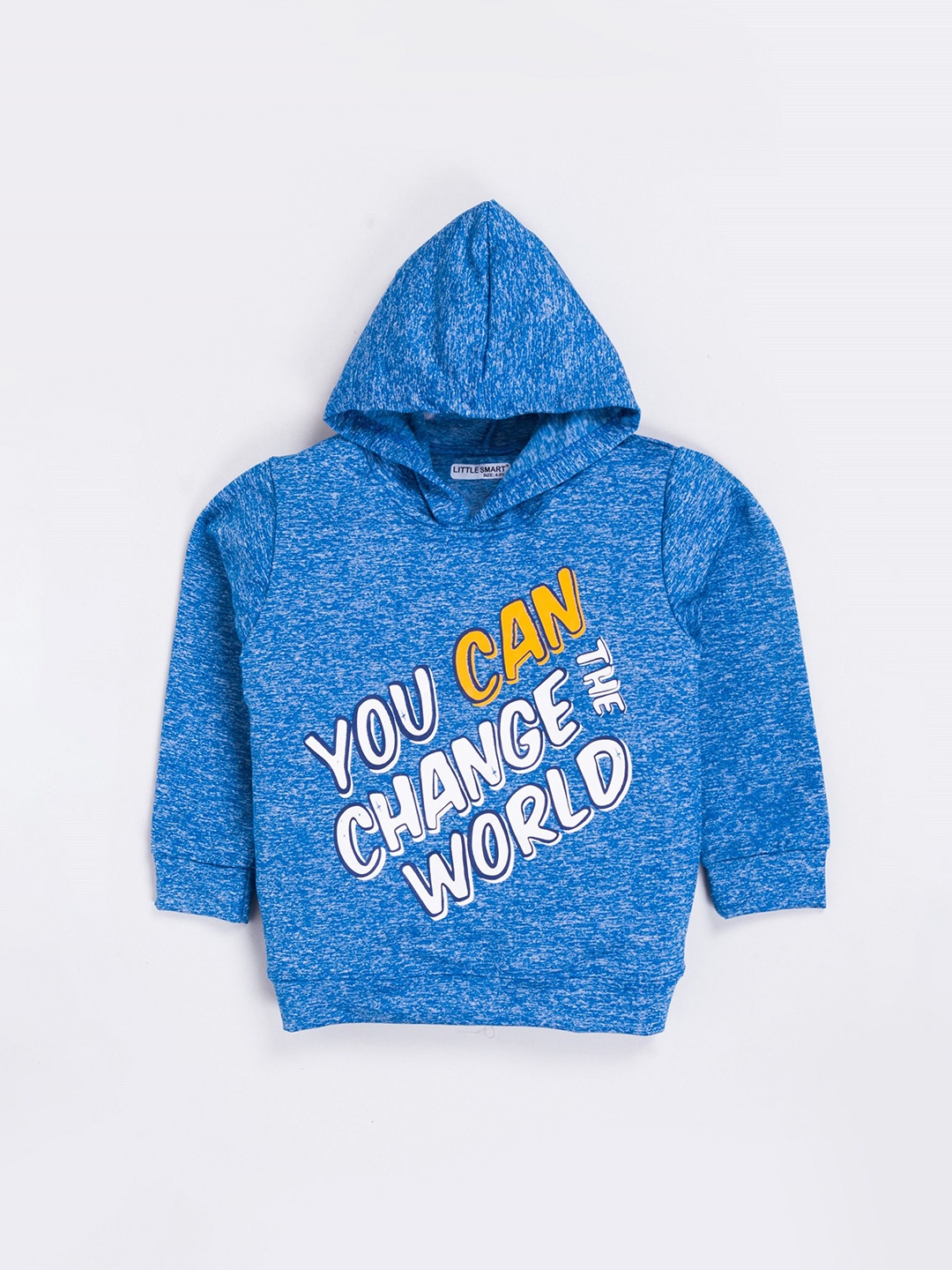 

BAESD Boys Printed Hooded Sweatshirt, Blue
