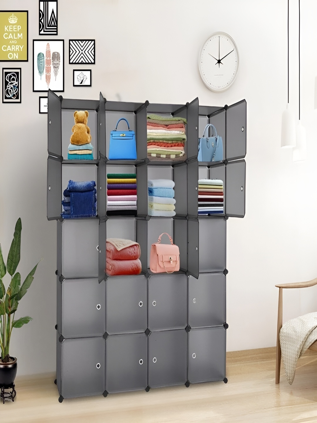 

Sasimo Grey Water Resistant 20 Door Multi-Utility Organisers