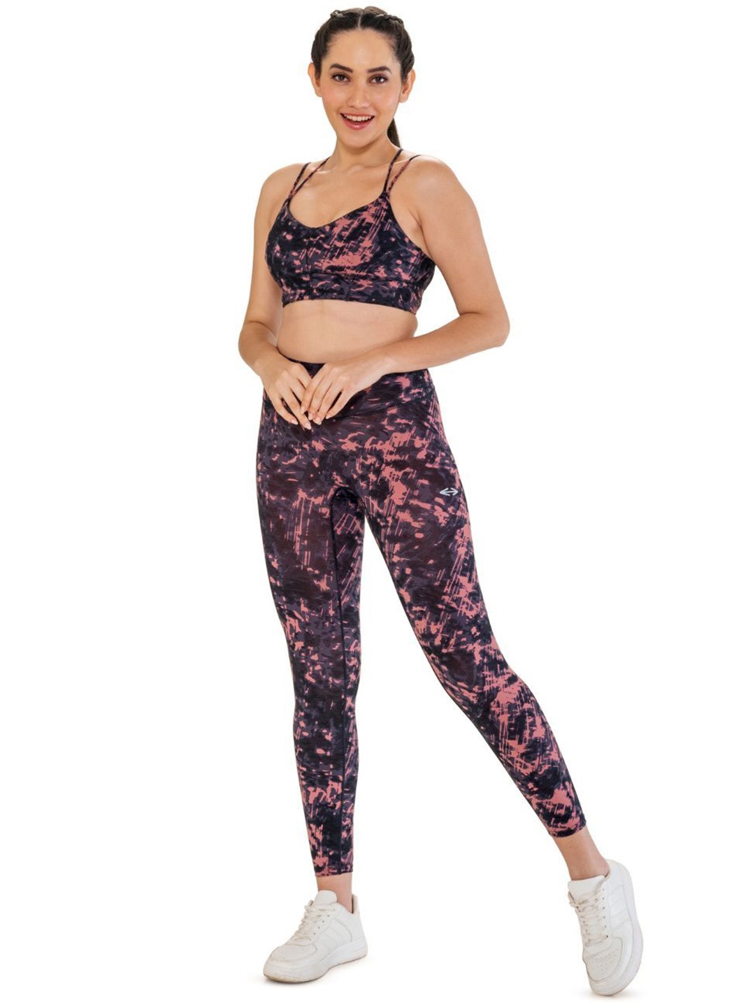 

STRCH Medium Coverage Lightly Padded Bra, Pink