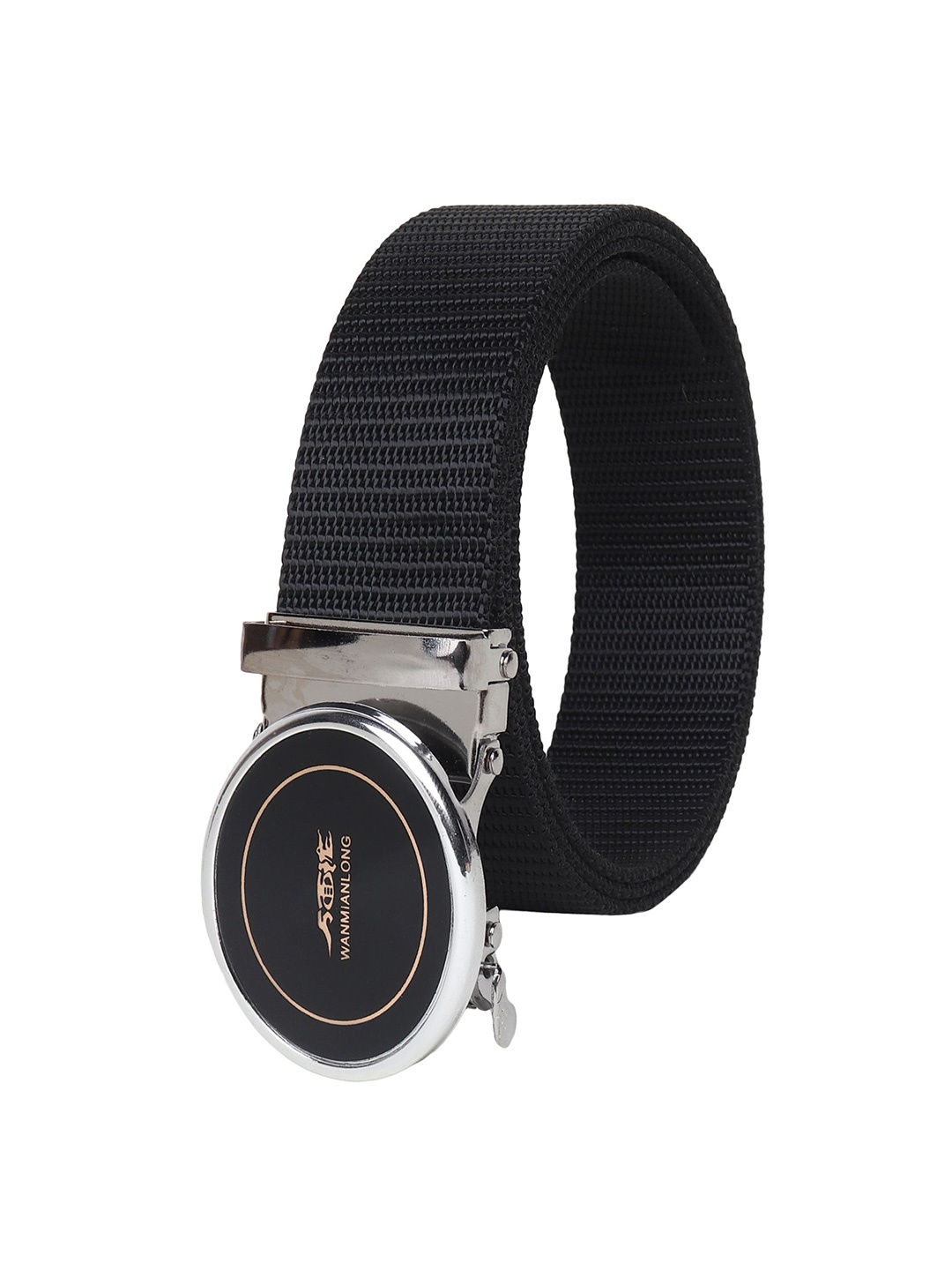 

Metronaut Men Textured Formal Belt, Black