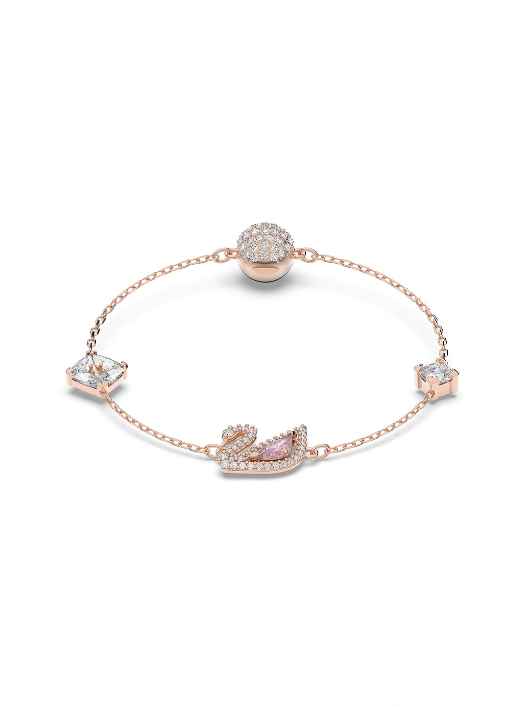 

SWAROVSKI Crystal Studded Bracelet, Rose gold