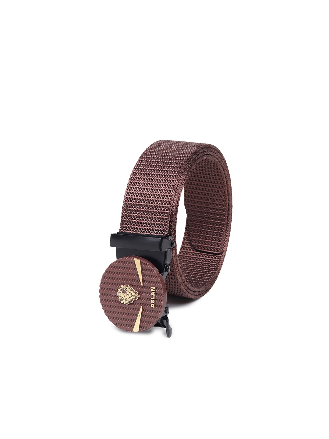 

Metronaut Men Textured Formal Belt, Brown