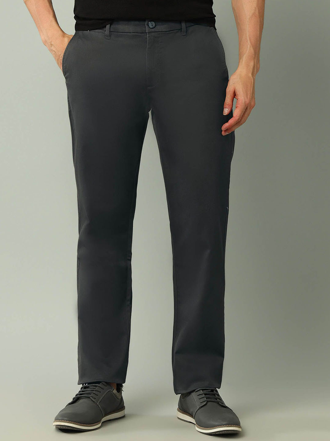 

Arrow Sport Men Classic Chinos Trousers, Grey