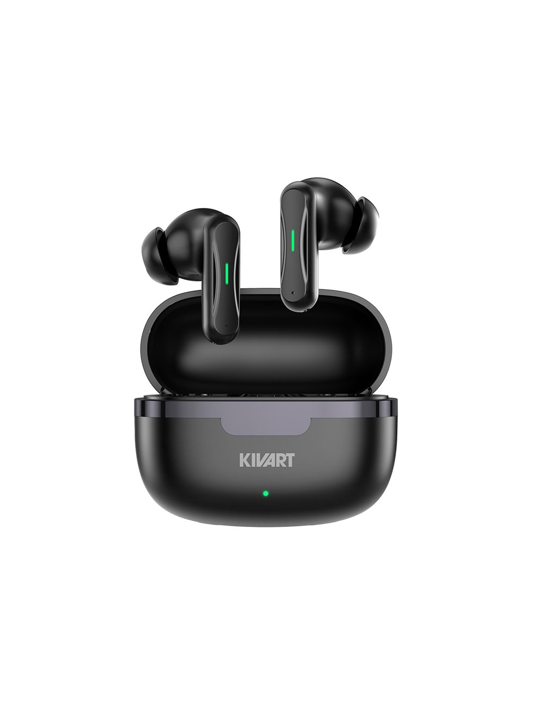 

KIVART Thrive Bluetooth Earbuds With 40-Hour Playtime & ENC, Black