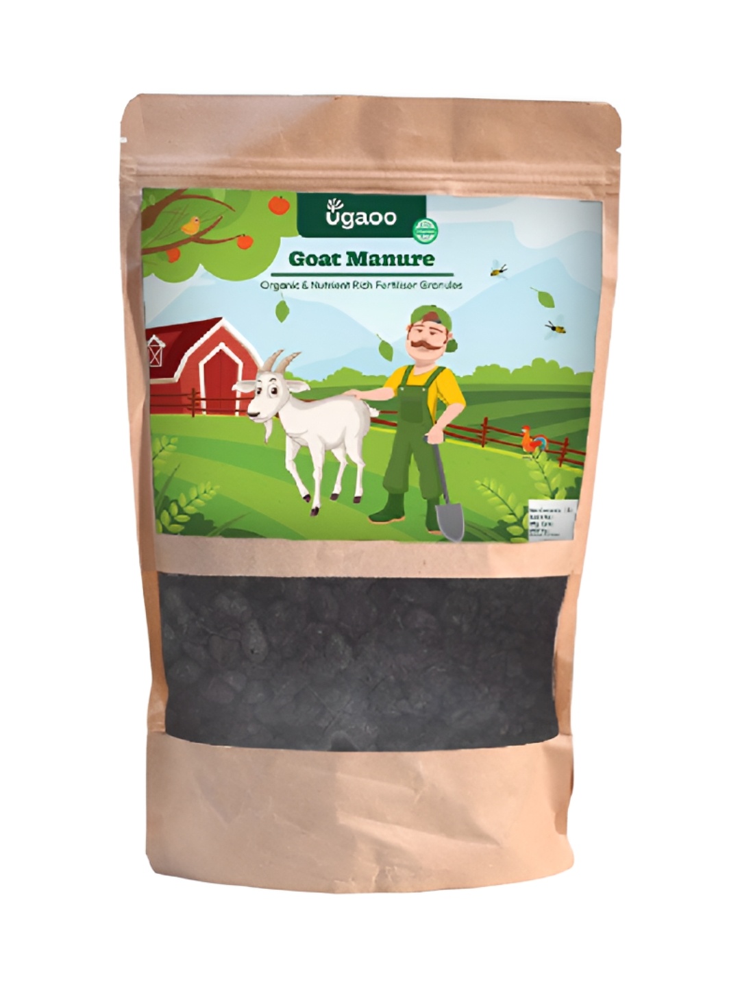 

UGAOO Brown Goat Manure - 1 Kg