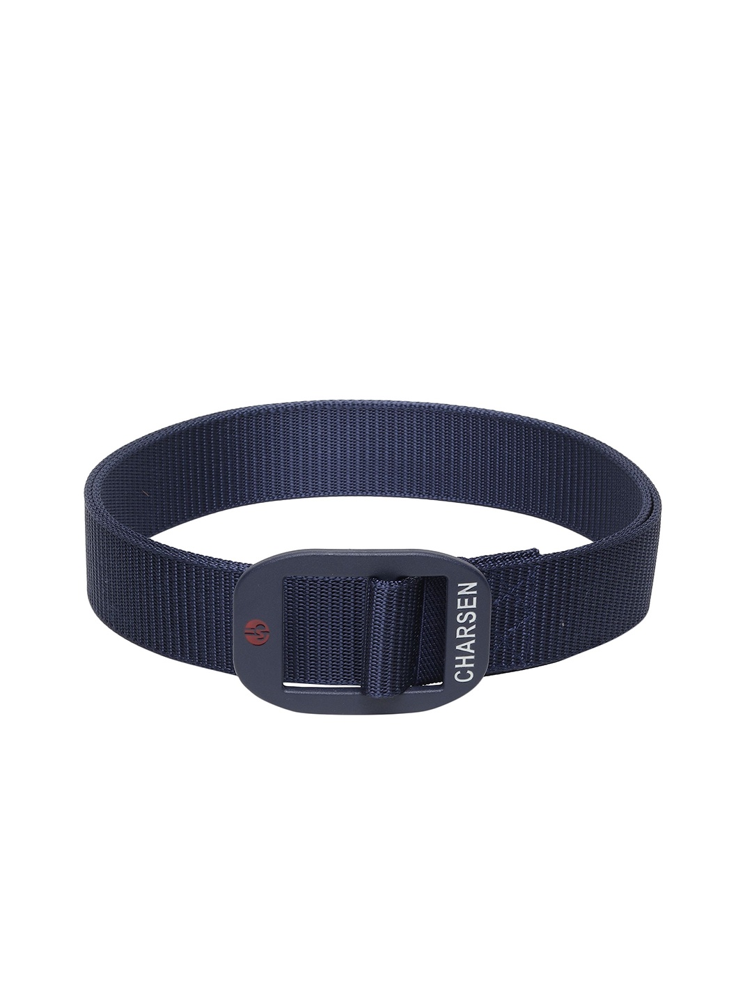 

Metronaut Men Textured Formal Belt, Blue