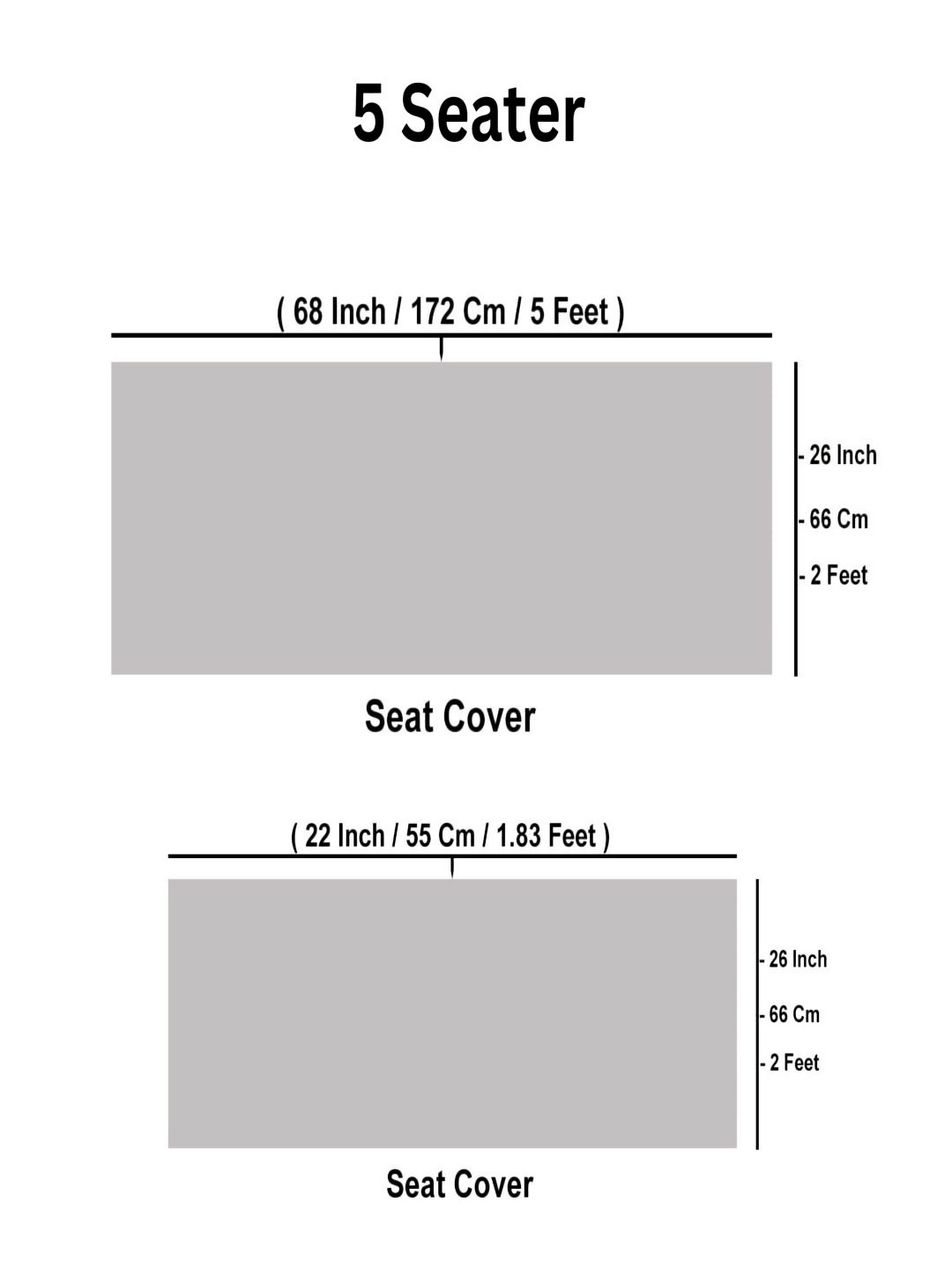 

Fashion Throw Cream-Coloured & Grey 6 Pieces Printed Velvet Sofa Covers