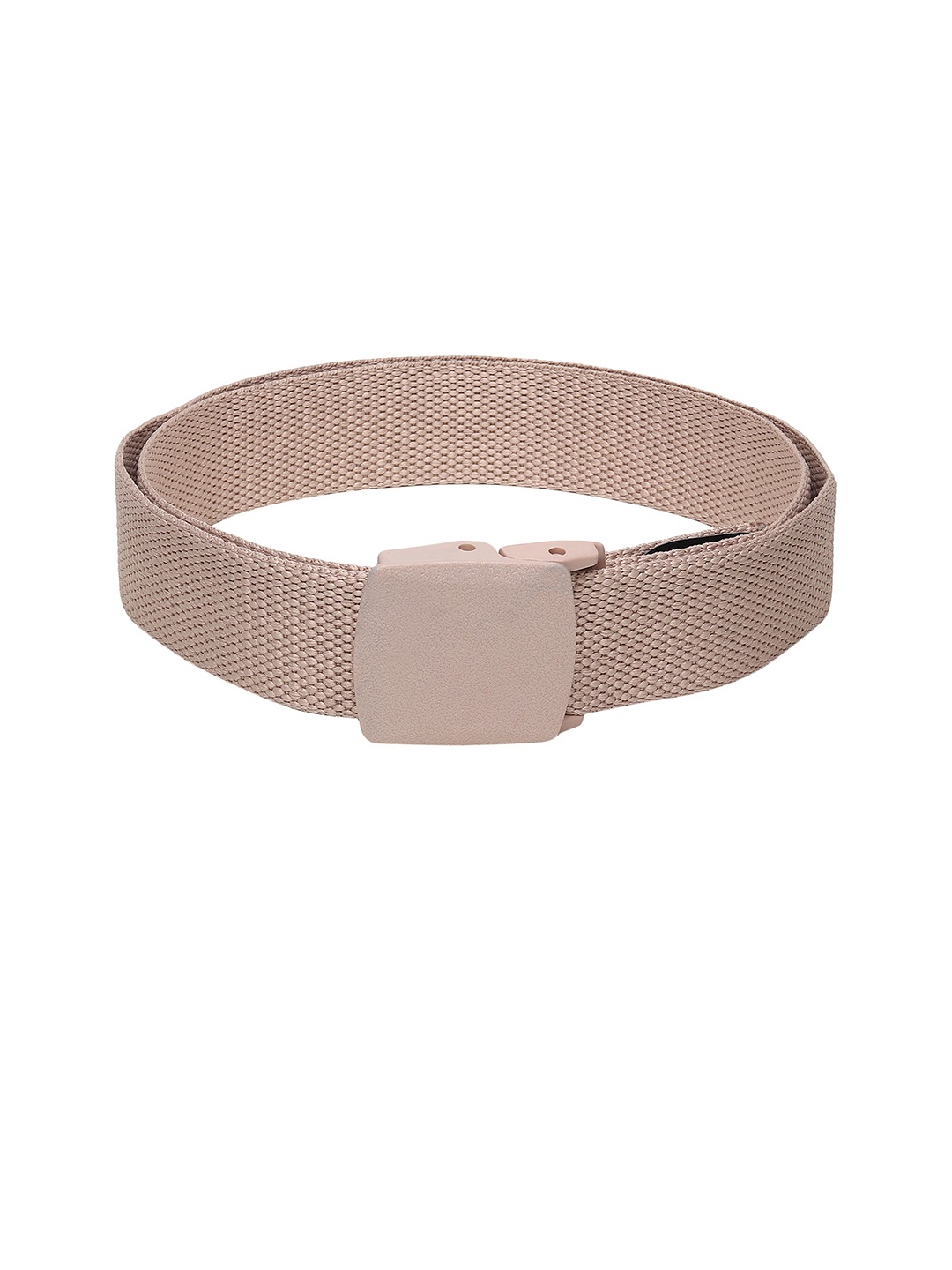 

Metronaut Men Textured Formal Belt, Cream