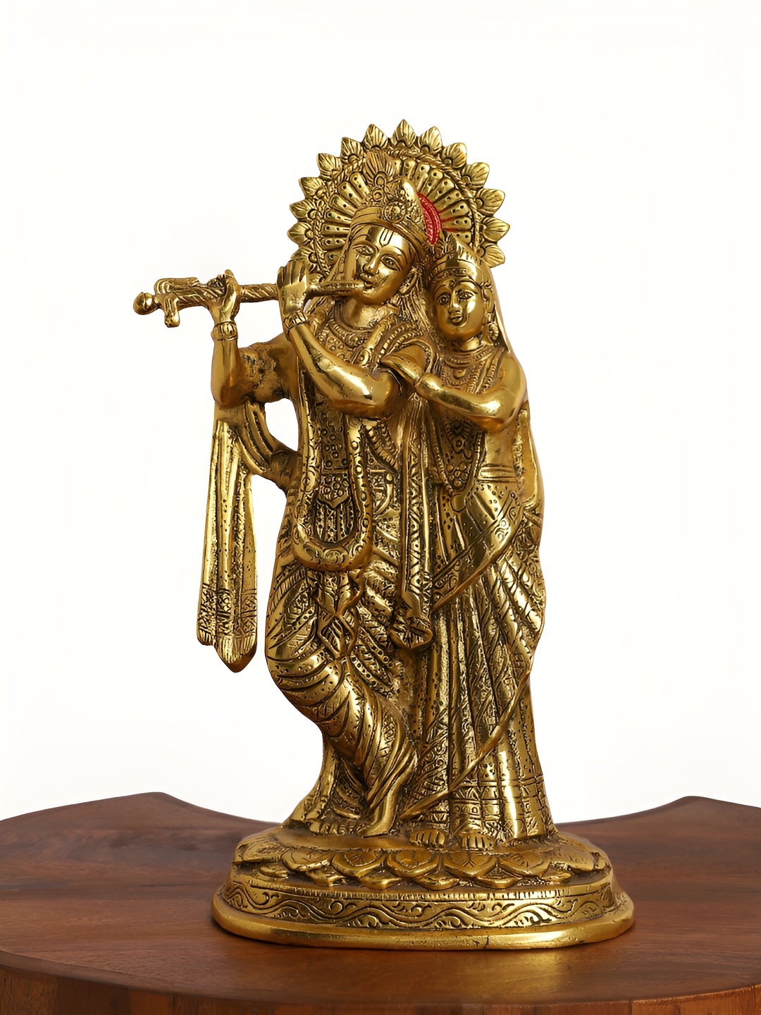 

INTERNATIONAL GIFT Gold-Toned Religious Idol Showpiece