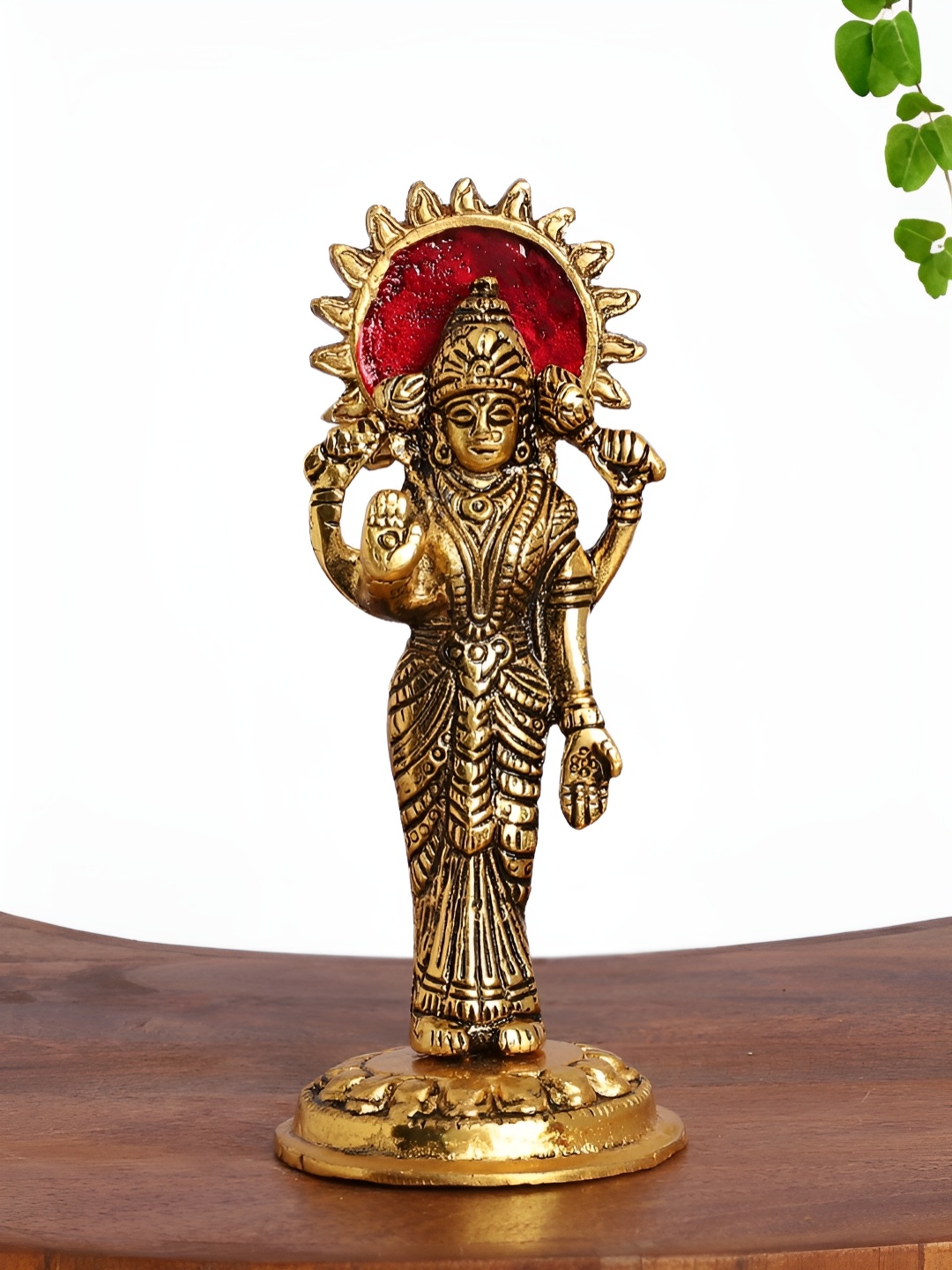 

INTERNATIONAL GIFT Gold-Toned Religious Idol Showpiece