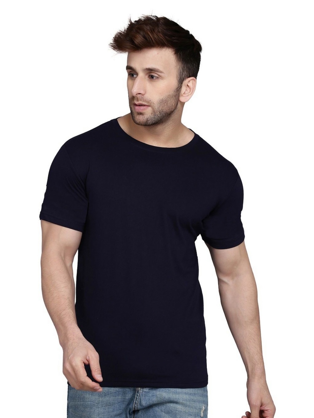 

WOOSTRO Men 2 Slim Fit T-shirt, Rust