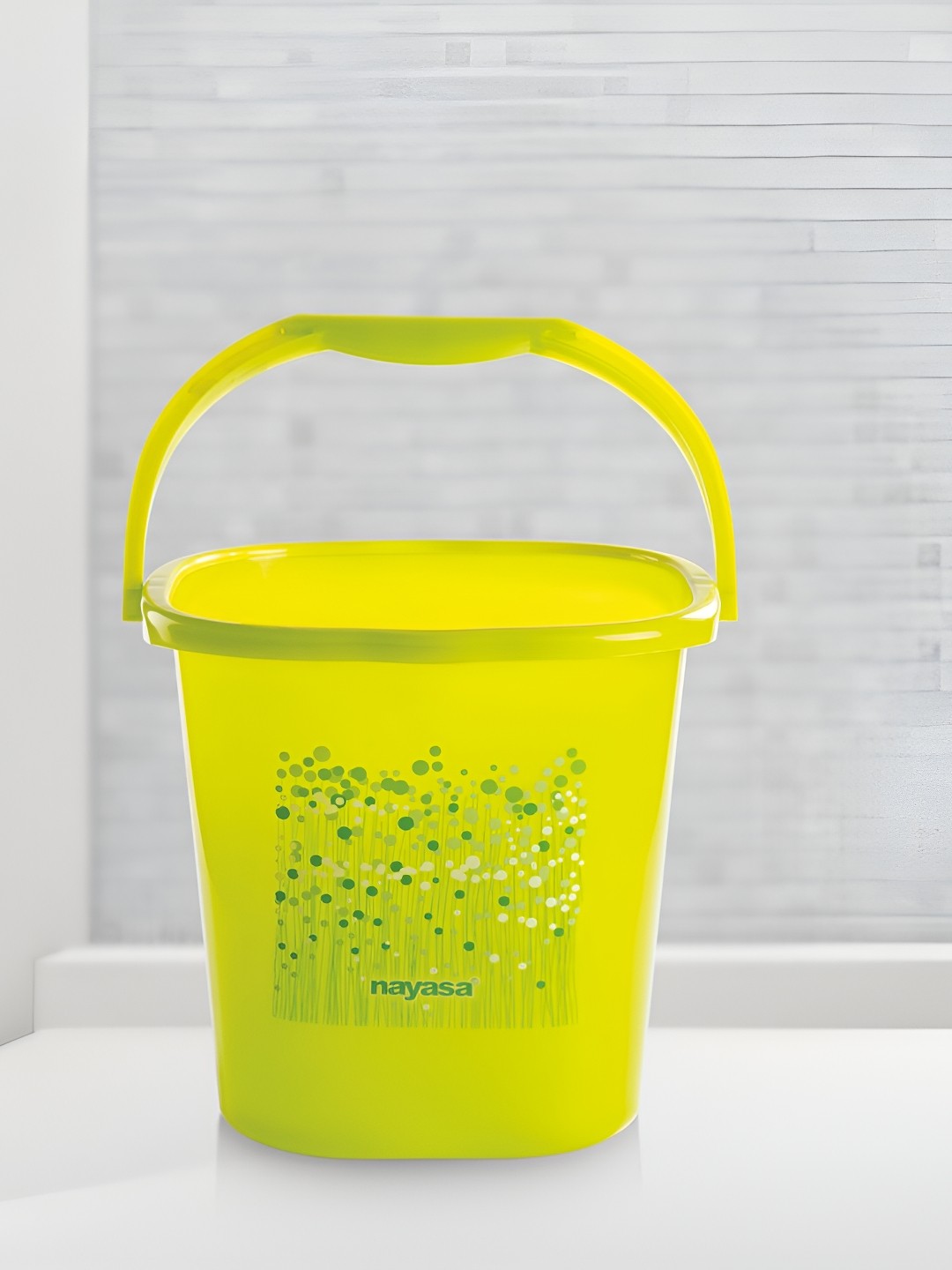 

Nayasa Green Funk Plastic Bucket Strong and Durable - 18 L
