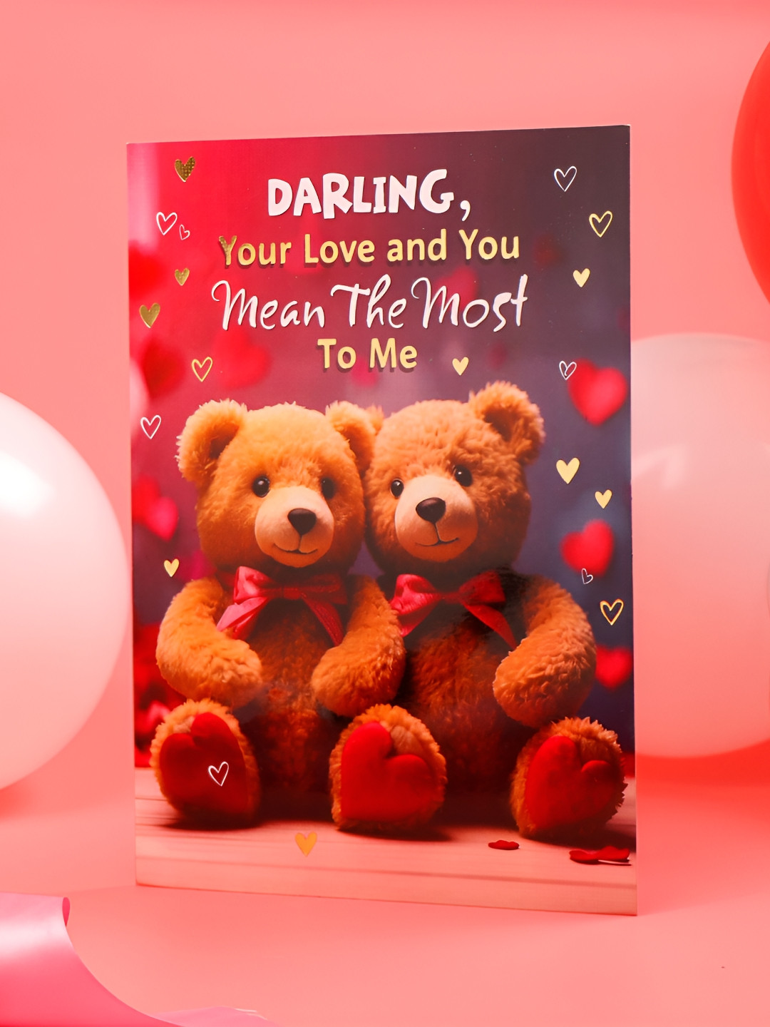 

Archies Red & Brown You Mean The Most Printed Valentine Greeting Card