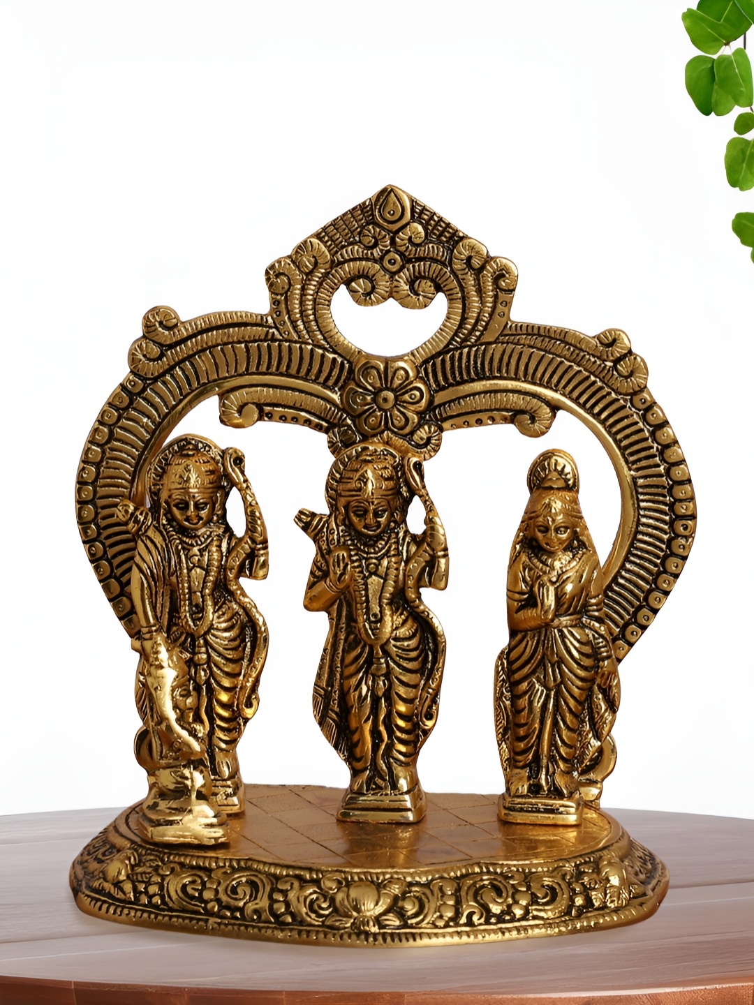 

INTERNATIONAL GIFT Gold-Toned Religious Idol Showpiece