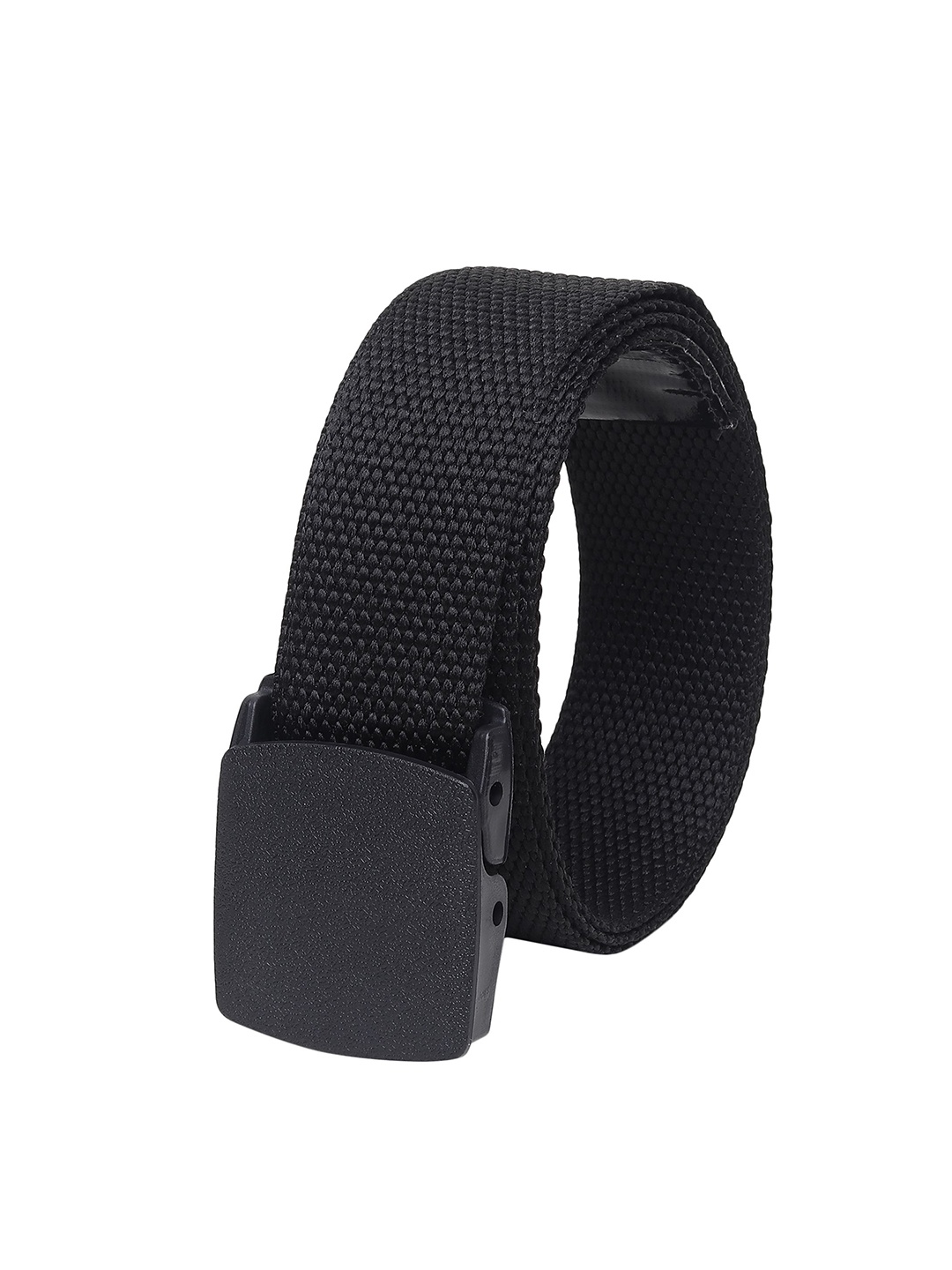 

Metronaut Men Woven Design Belt, Black