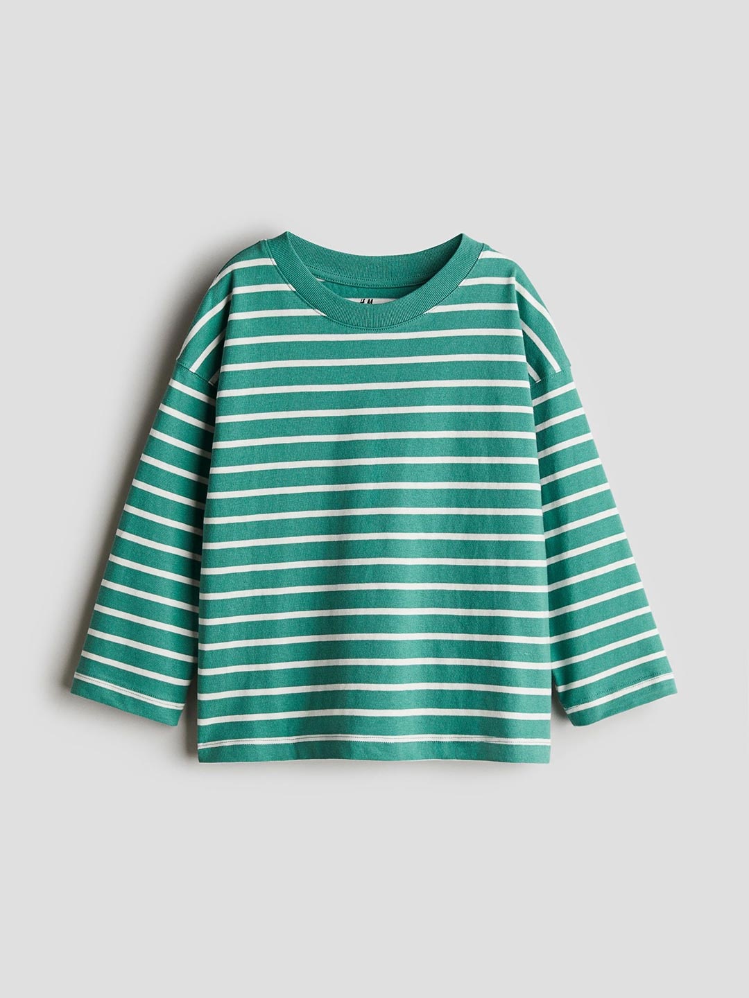 

H&M Long-Sleeved T-shirt, Green