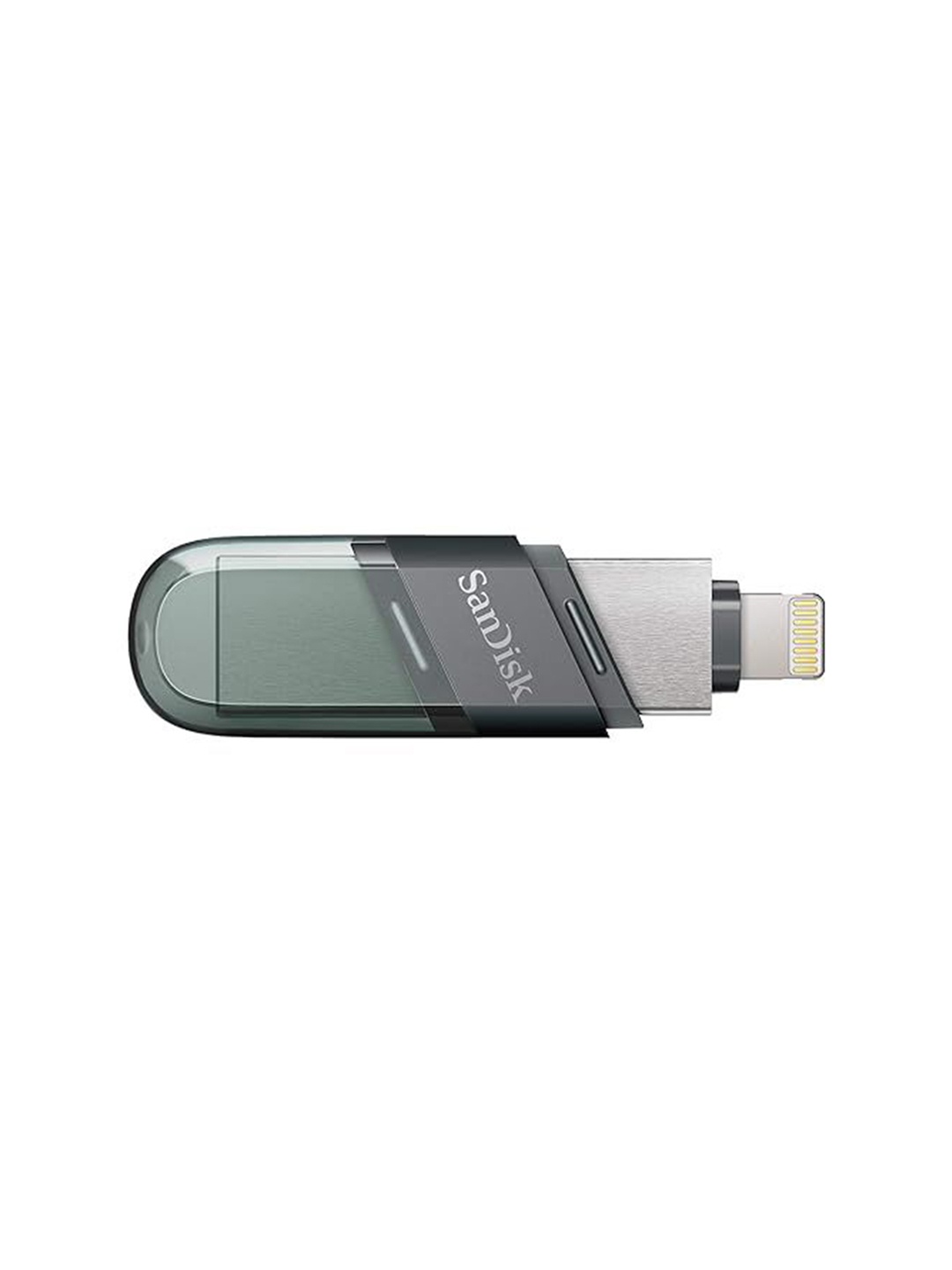 

Sandisk iXpand USB 3.0 Flash Drive Flip 64GB, for iOS and Windows, Silver
