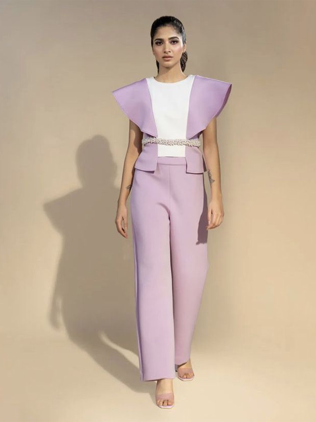 

Parneet Gujral Basic Jumpsuit, Lavender