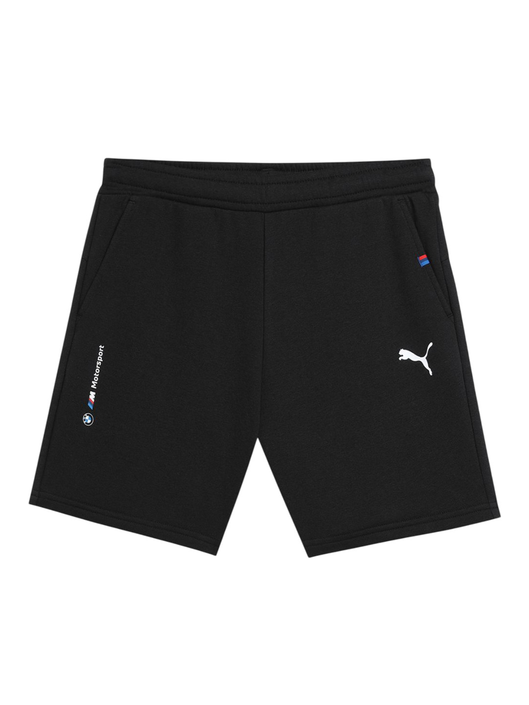 

Puma Kids BMW M Motorsport Printed Cotton Youth Shorts, Black