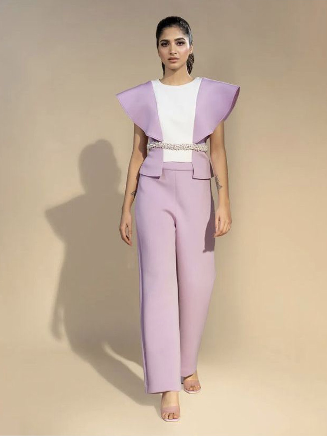 

Parneet Gujral Basic Jumpsuit, Lavender