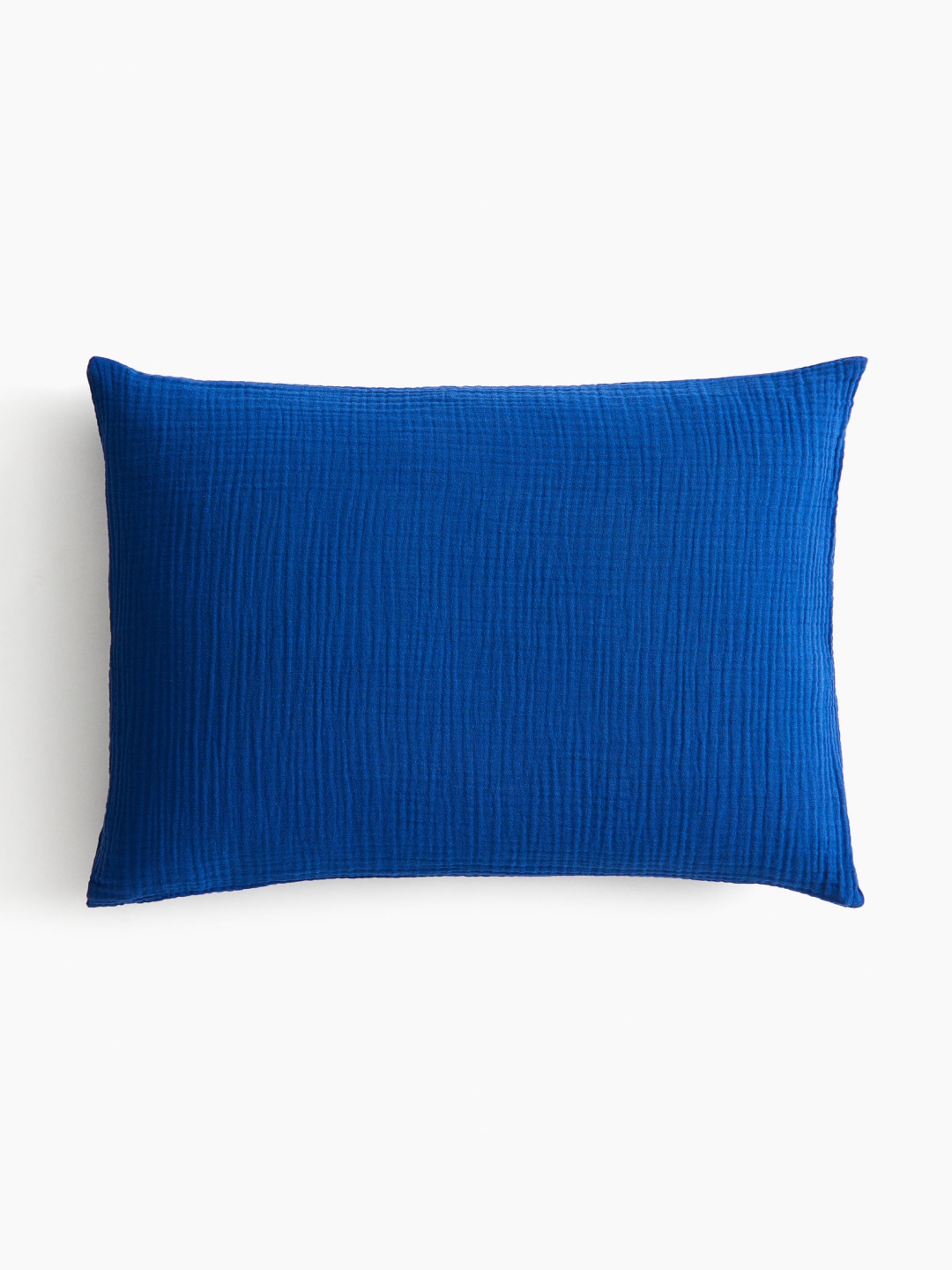 

H&M Blue Cotton Muslin Pillowcase