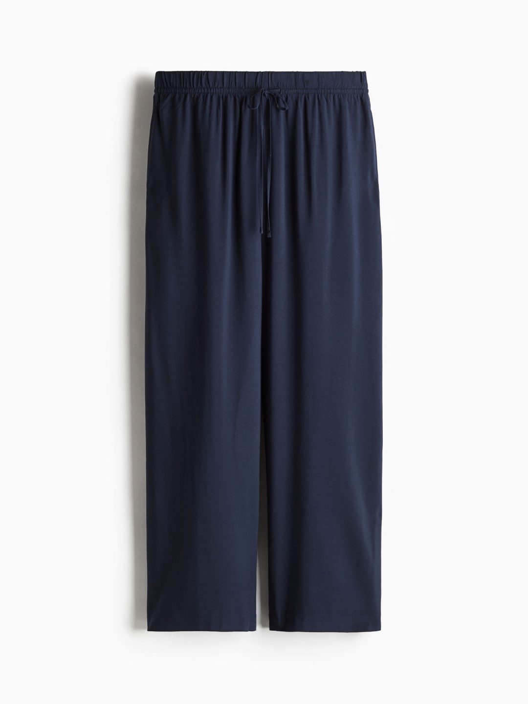 

H&M Wide Pull-On Trousers, Blue