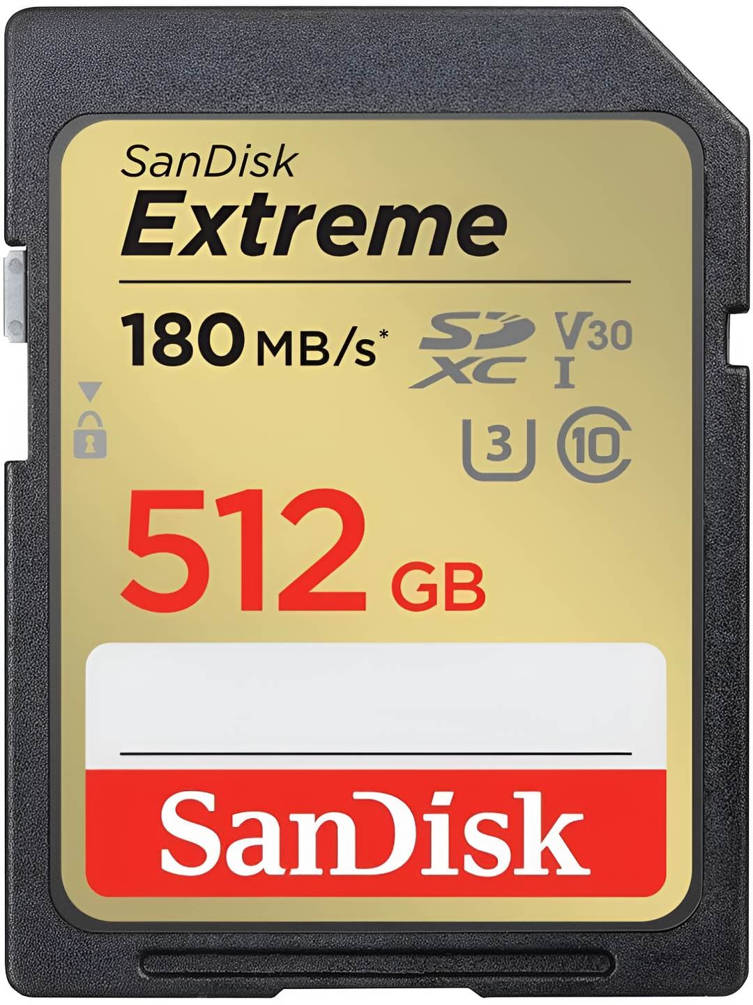 

Sandisk Extreme SDXC UHS-I Memory Card 512GB, Yellow