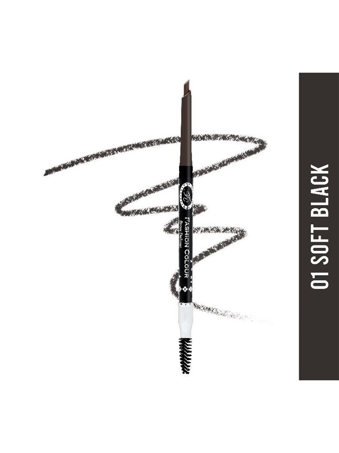 

Fashion Colour Intensifying Fill - In Browliner Eyeliner Pencil -35 g- Soft Black 01