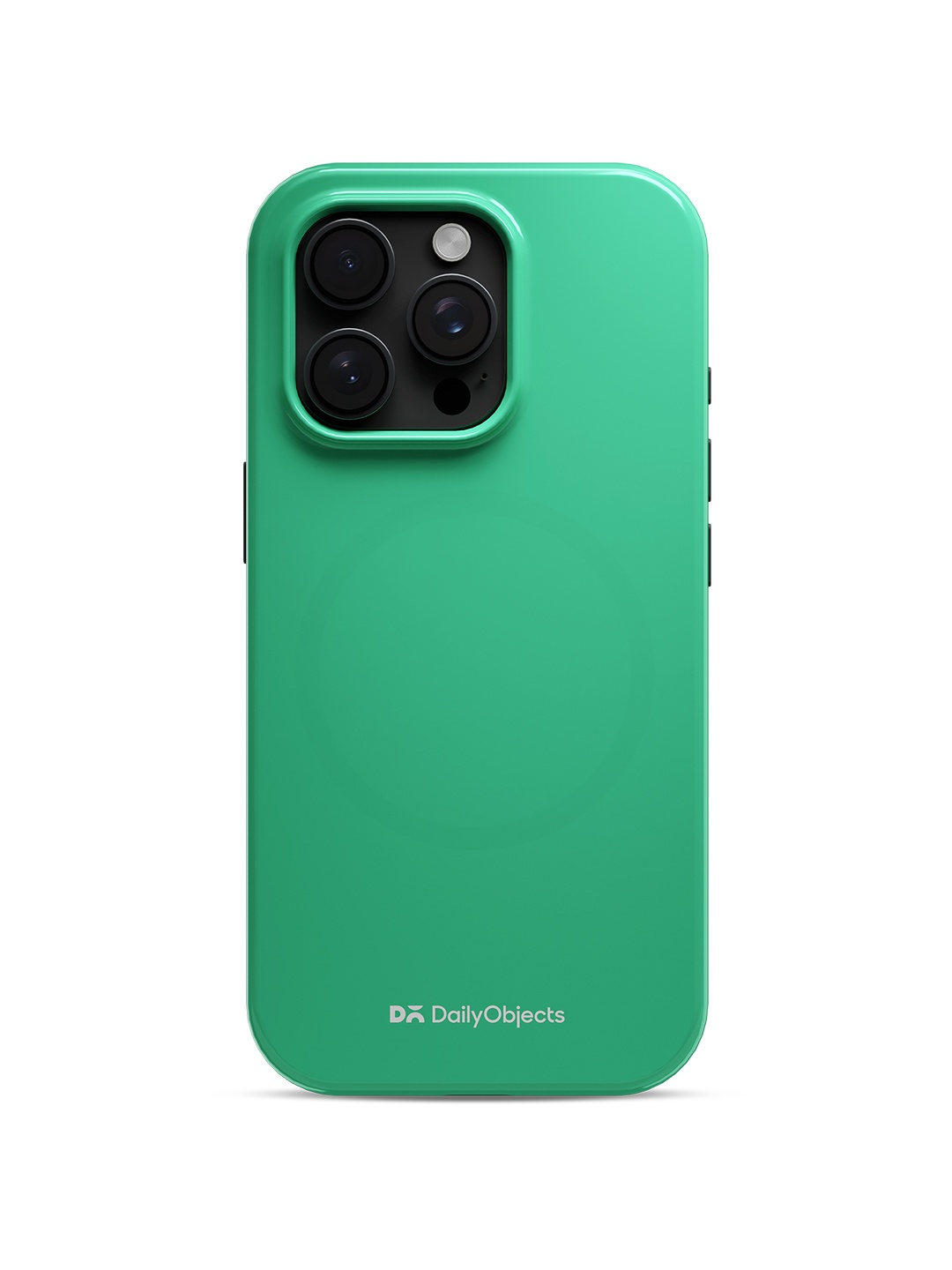 

DailyObjects Solid Enamel Bumper MagSafe iPhone 13 Pro Back Case, Green