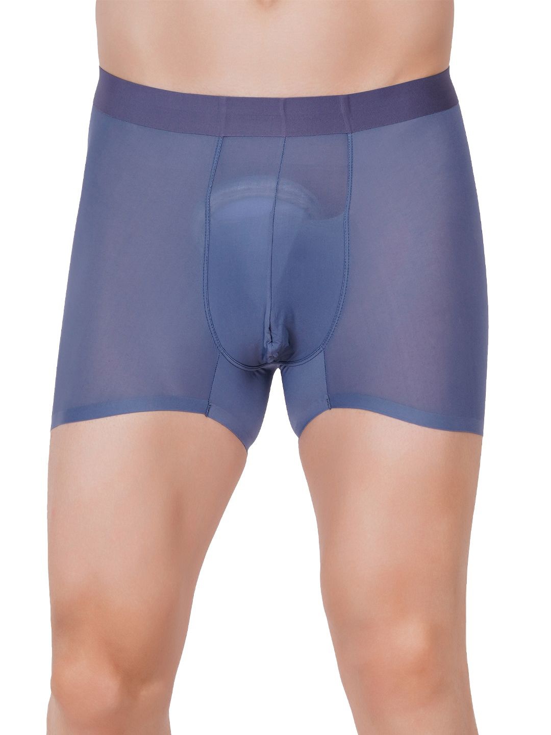 

AMOUREUX Breathability Short Trunk M7085_Blu_L-, Blue