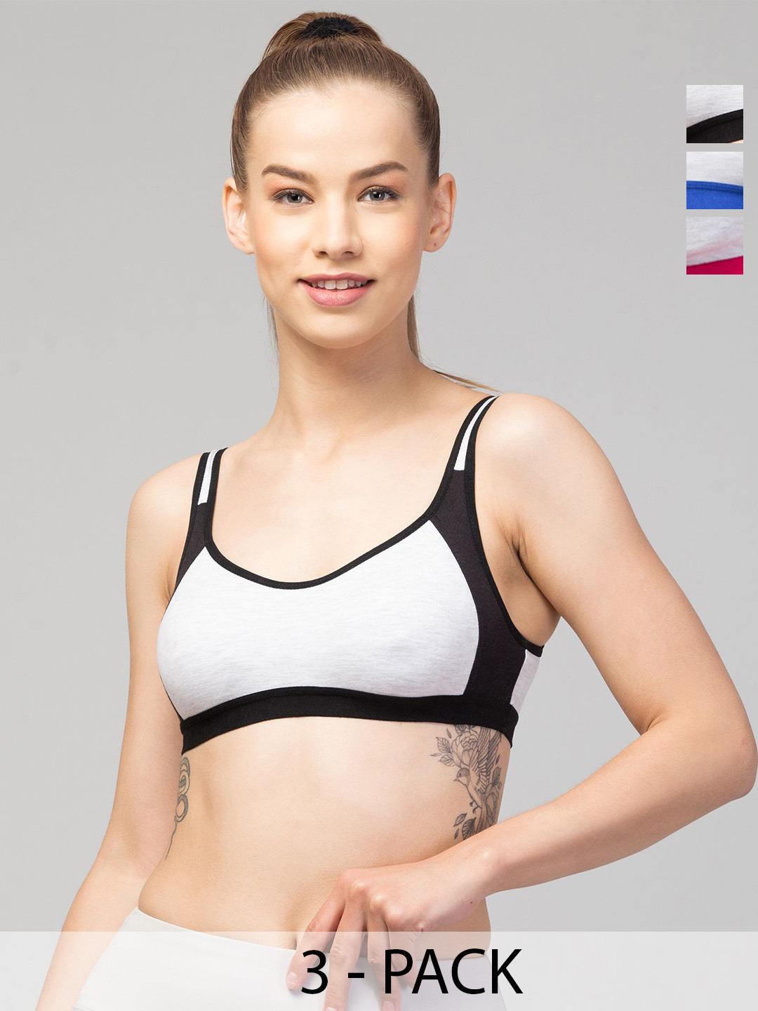 

CKARFE Bra Full Coverage, Black