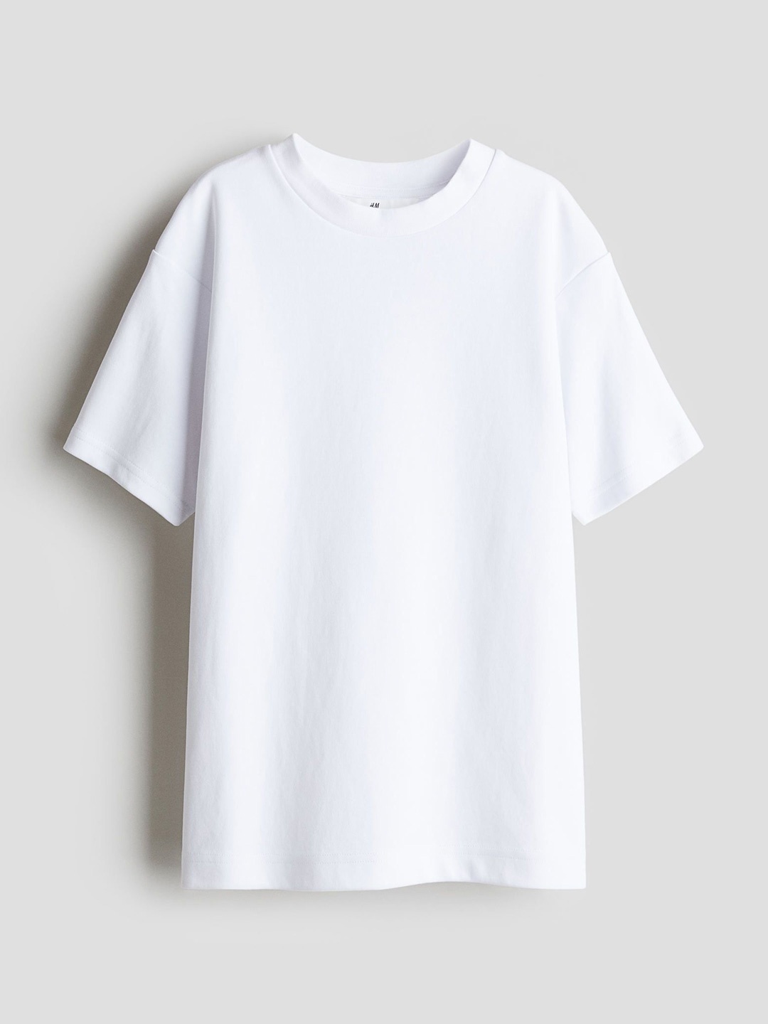 

H&M Loose-fit Scuba T-shirt, White