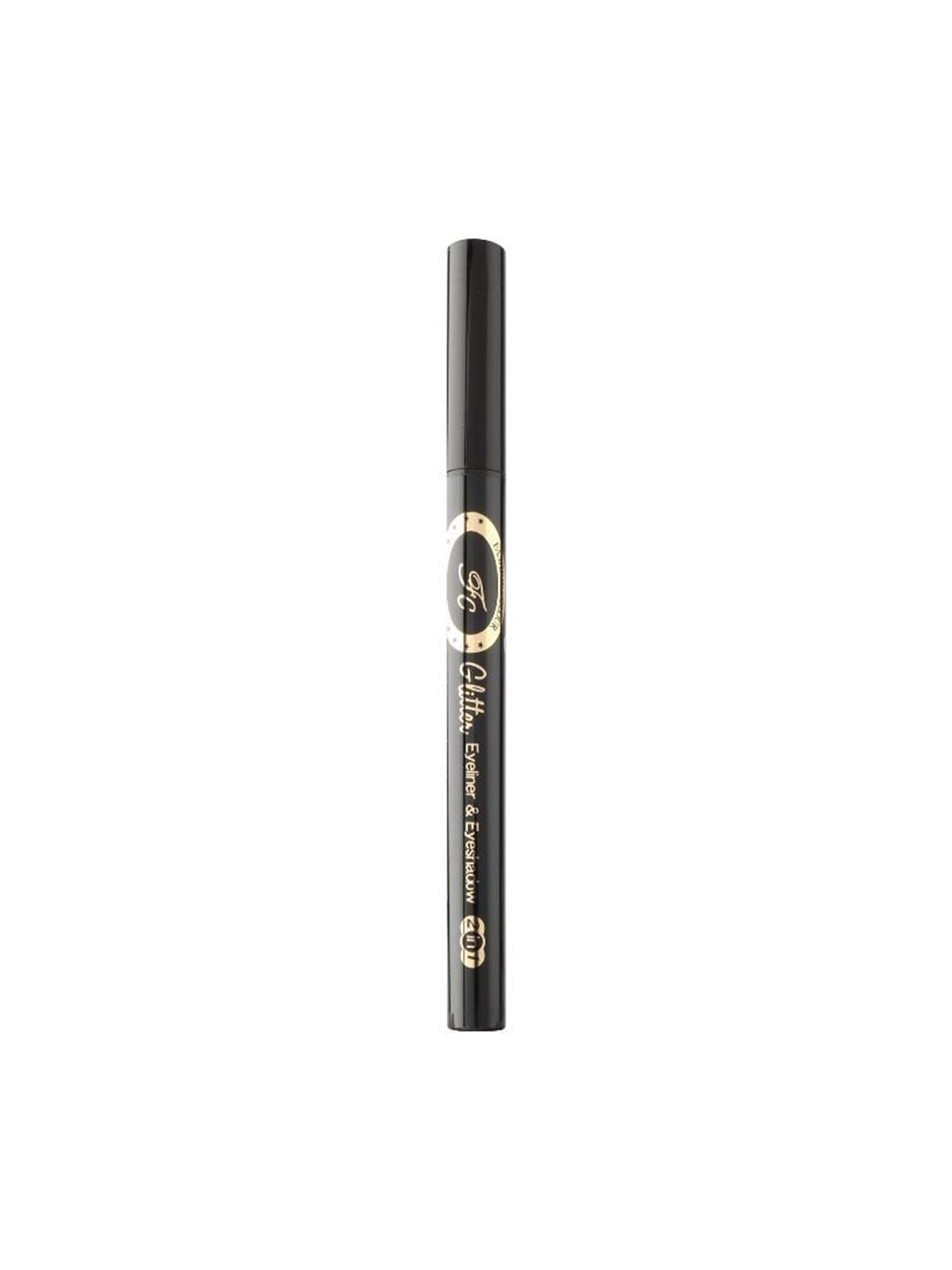 

Fashion Colour 2 In 1 Waterproof Glitter Eyeliner - 1 g-Black