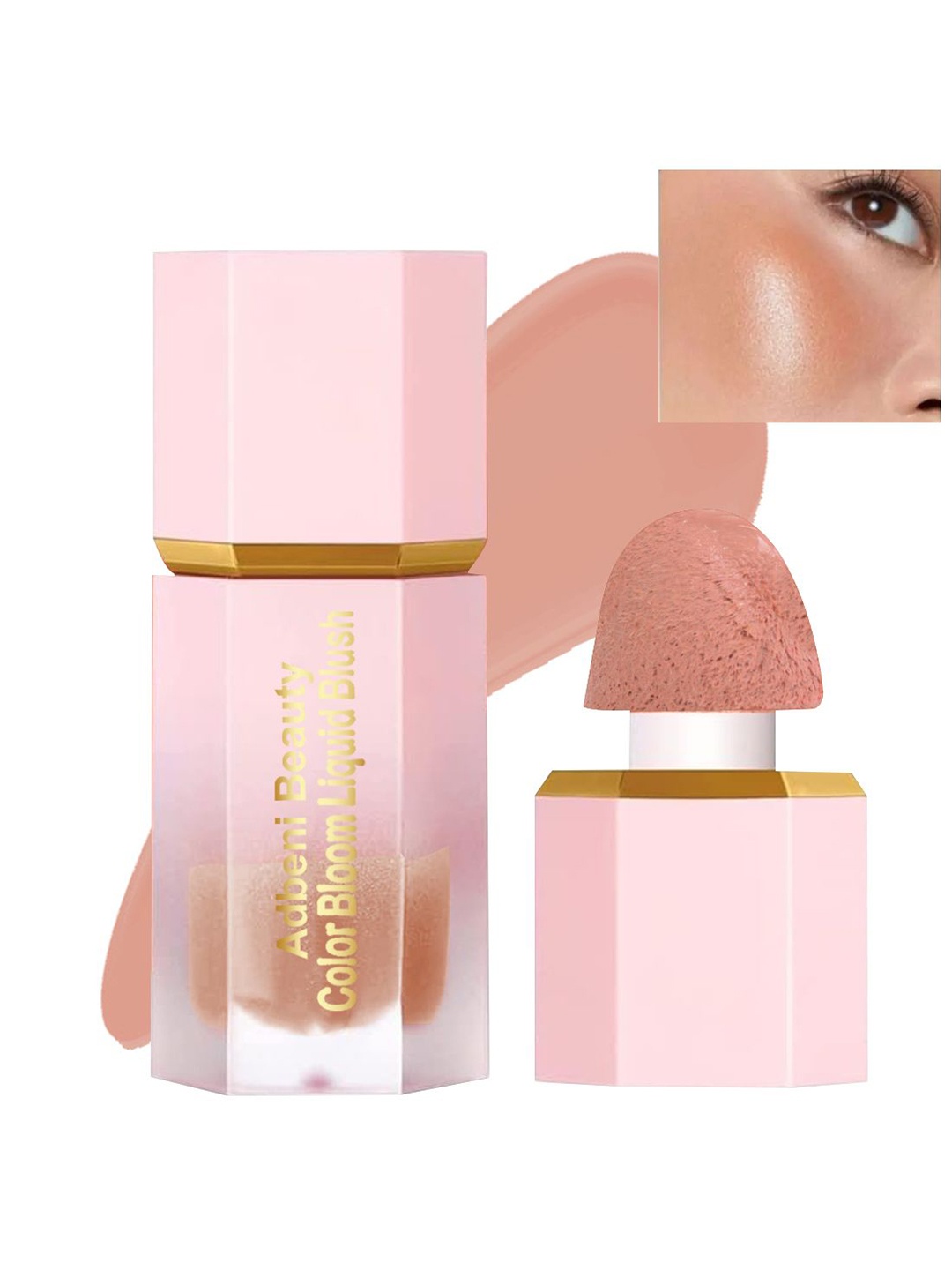 

Adbeni Color Bloom Liquid Blush With Vitamin E - 4 ml - Gulf Nude 03