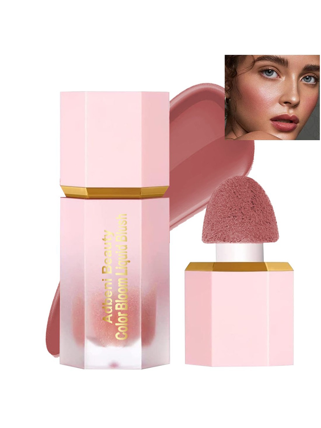 

Adbeni Color Bloom Long-Lasting Liquid Blush - 4 ml - Gulf Nude - 01