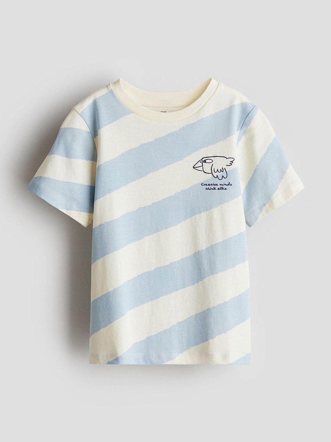 

H&M Printed T-shirt, Blue