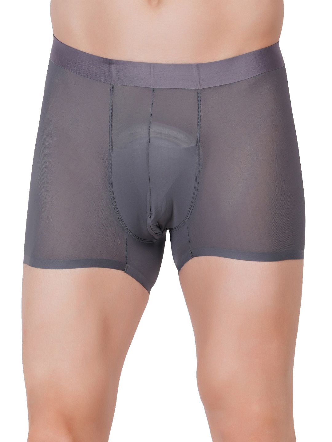 

AMOUREUX Men Short Trunk M7085_Dgry_L, Grey