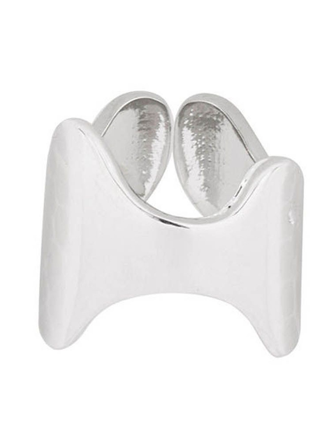 

StyleCast Elegant Silver-Toned Circular Shaped Finger Ring