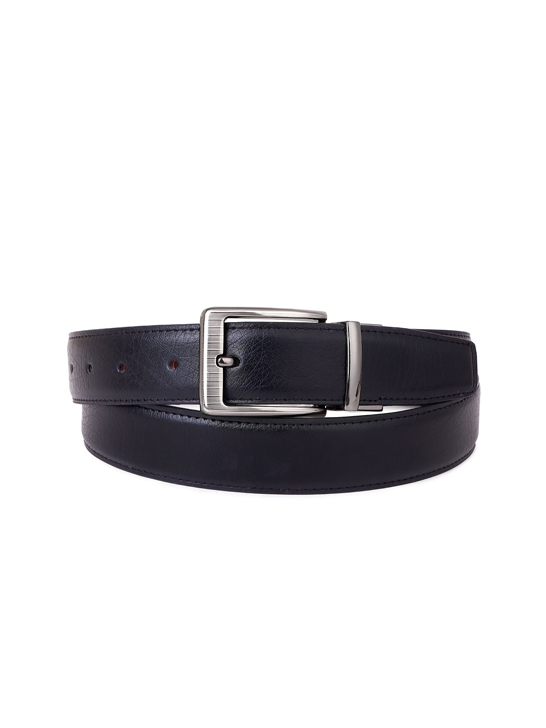 

Provogue Men Textured Reversible Formal Belt, Black