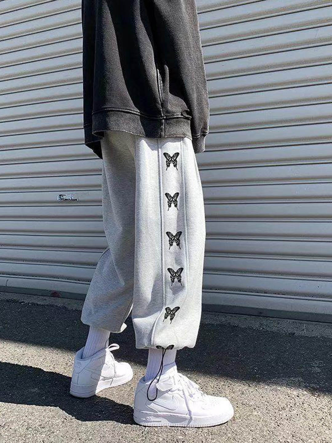 

StyleCast Men Joggers Trousers, Grey